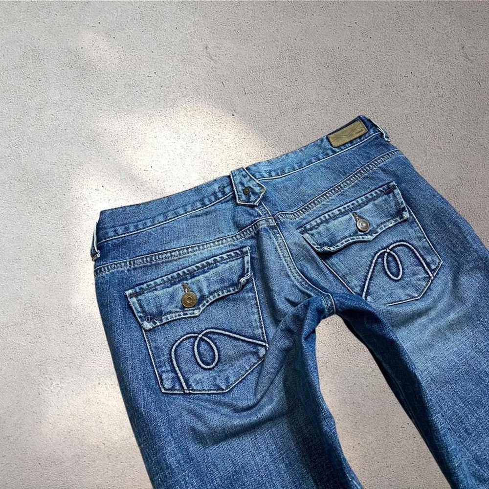 Mavi Low Rise Bootcut Jeans - Picture 5 of 8